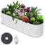 Metal Raised Garden Bed-456667366-456667367
