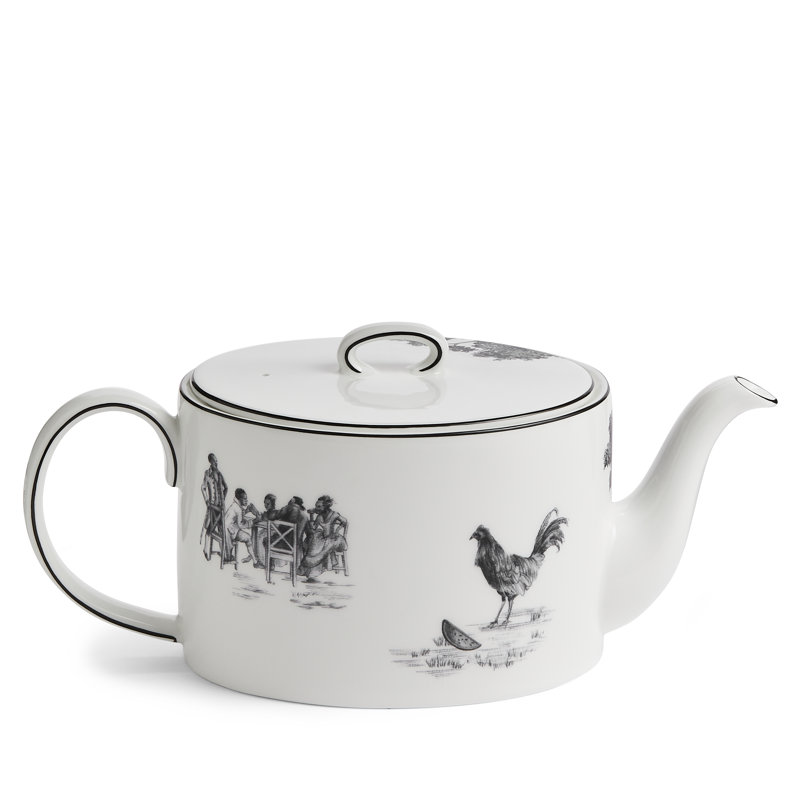 Wedgwood Sheila Bridges Picnic Teapot 33.8floz