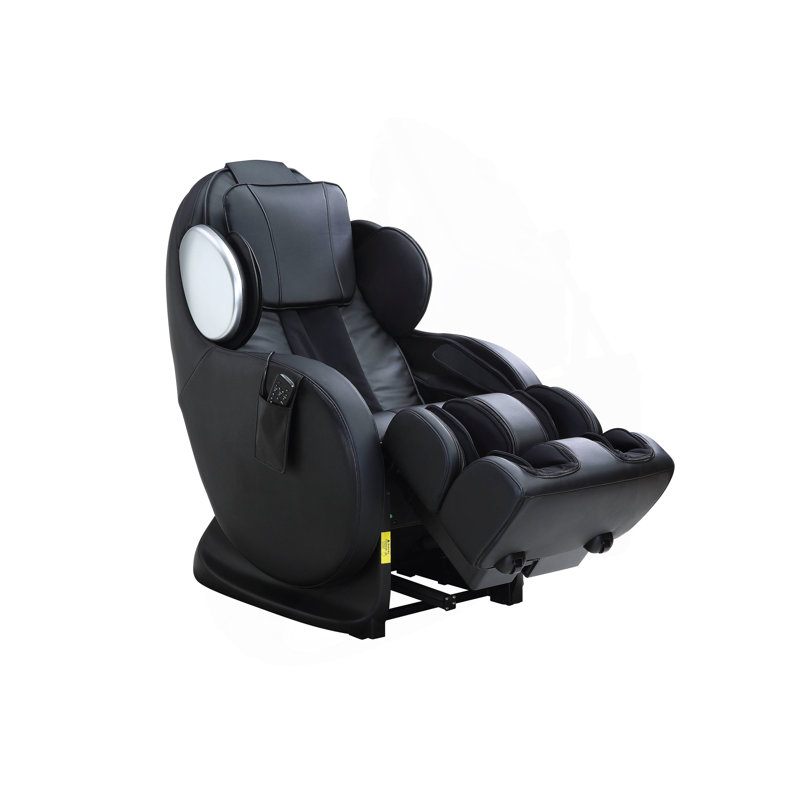 Fauteuil de massage en cuir synthétique Pacari, Noir