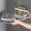 Étagère de salle de bain Étagère de coin pour salle de bain Rangement pour salle de bain-130220607