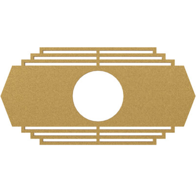 Chrysler Architectural Grade PVC Pierced Ceiling Medallion