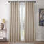 Rideaux en velours moelleux Matra pour chambre à coucher ‑ rideaux obscurcissants pour les fenêtres de salon, panneau simple-1630843107-1630843111