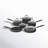 Cuisinart Advantage Non Stick 11 Pieces Aluminum Cookware Set-15307173