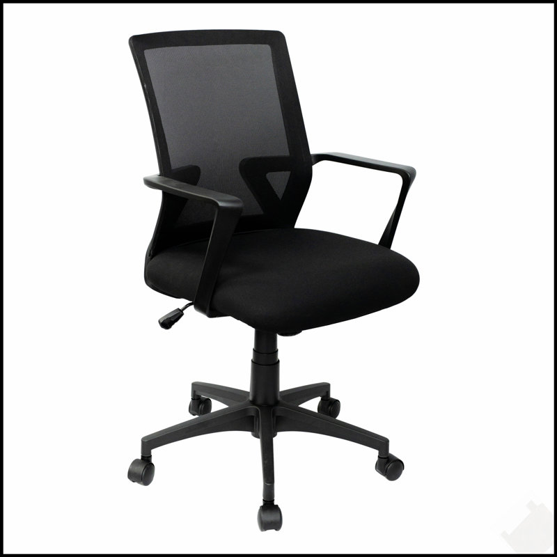 Chaise de bureau ergonomique en filet à hauteur réglable et inclinable Techni Mobili