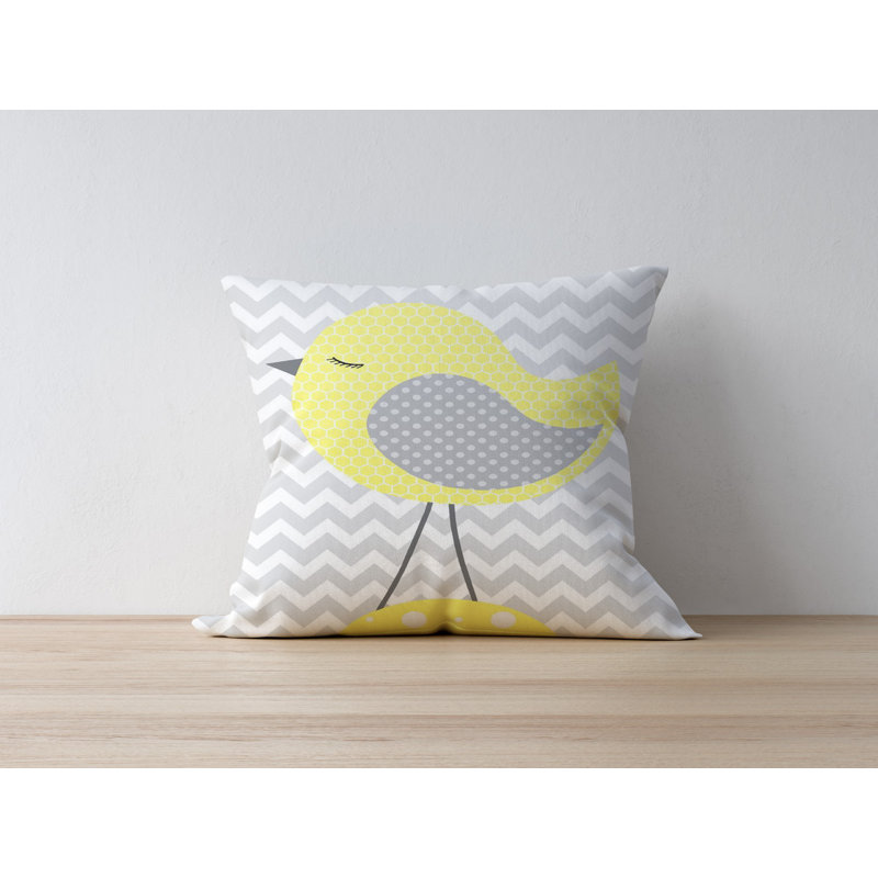 Housse de coussin carré en mélange de coton Ercolina