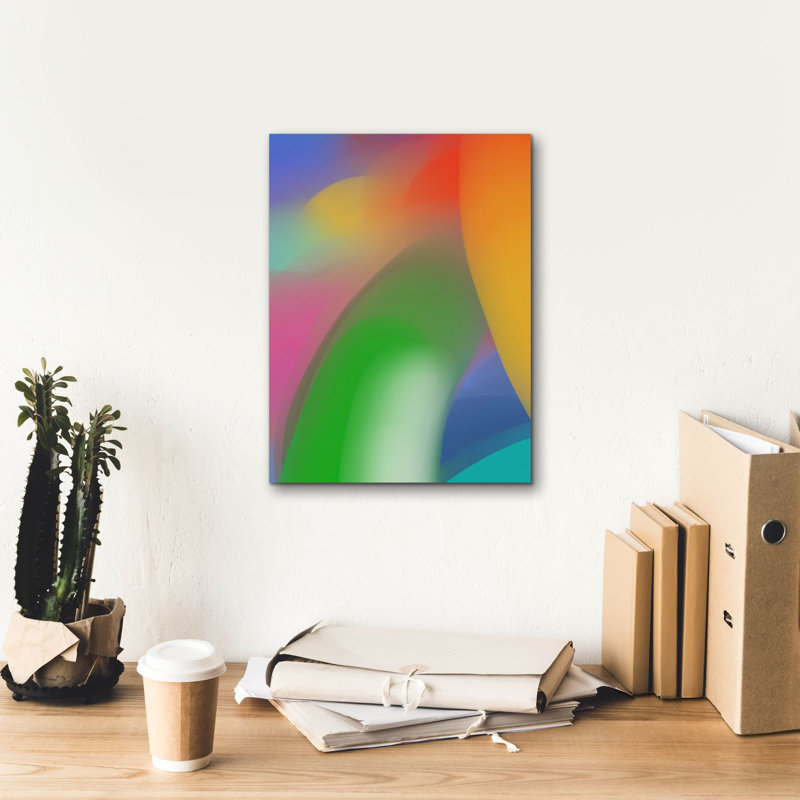 Toile épique Graffiti «The Painter's Dawn» par Cesare Bellassai, 12 po x 16 po, H 16 po x l 12 po
