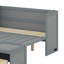 Lit escamotable avec port USB et grand tiroir-764770949
