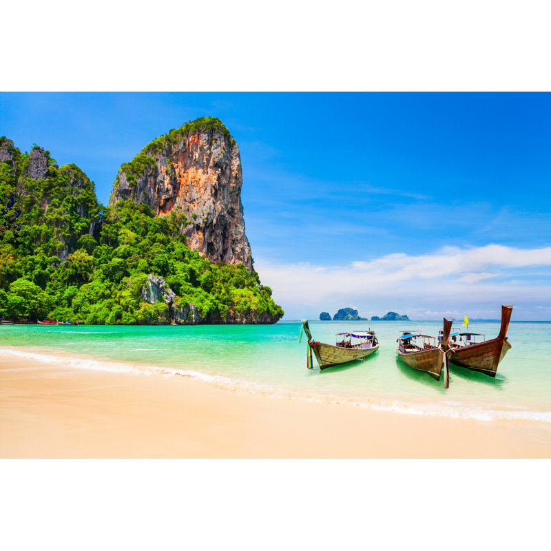 Water Beach In Thailand by Saiko3p - Wrapped Canvas Print, 51cm H x 76cm W
