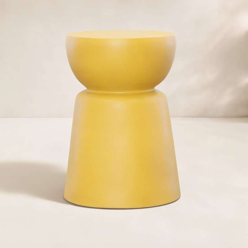 Ashlynn Stone/Concrete Side Table