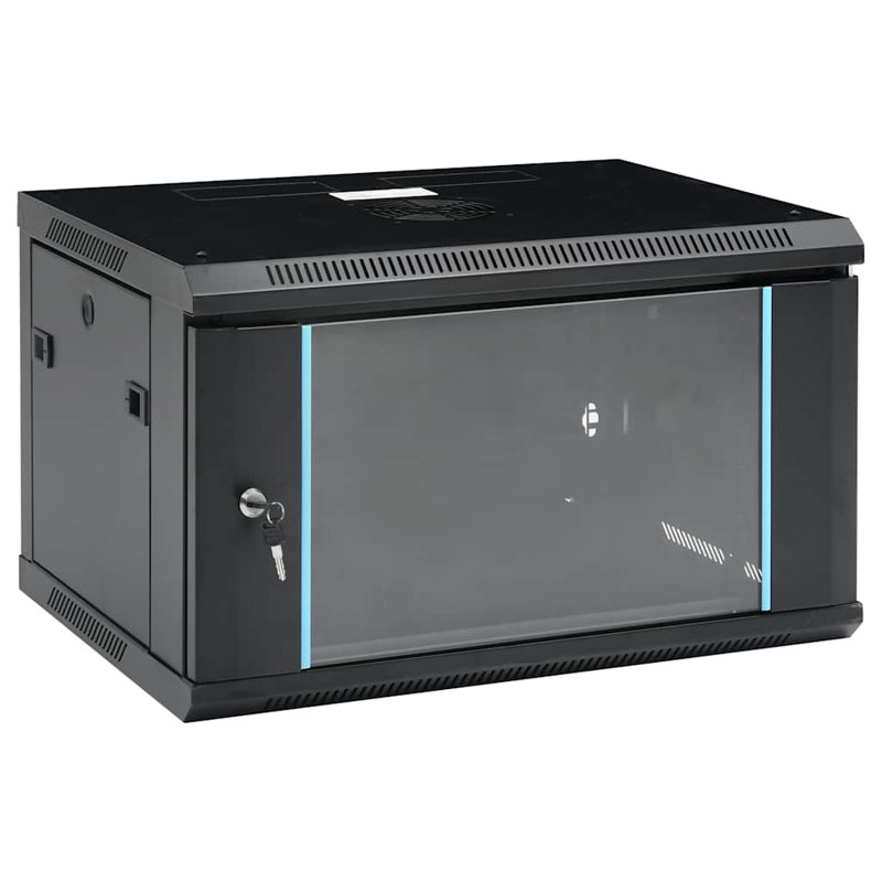 Armoire murale 19 "IP20 23,6" x 17,7 "x 13,8" vidaXL 6U, 23,6 po x 17,7 po x 14,8 po
