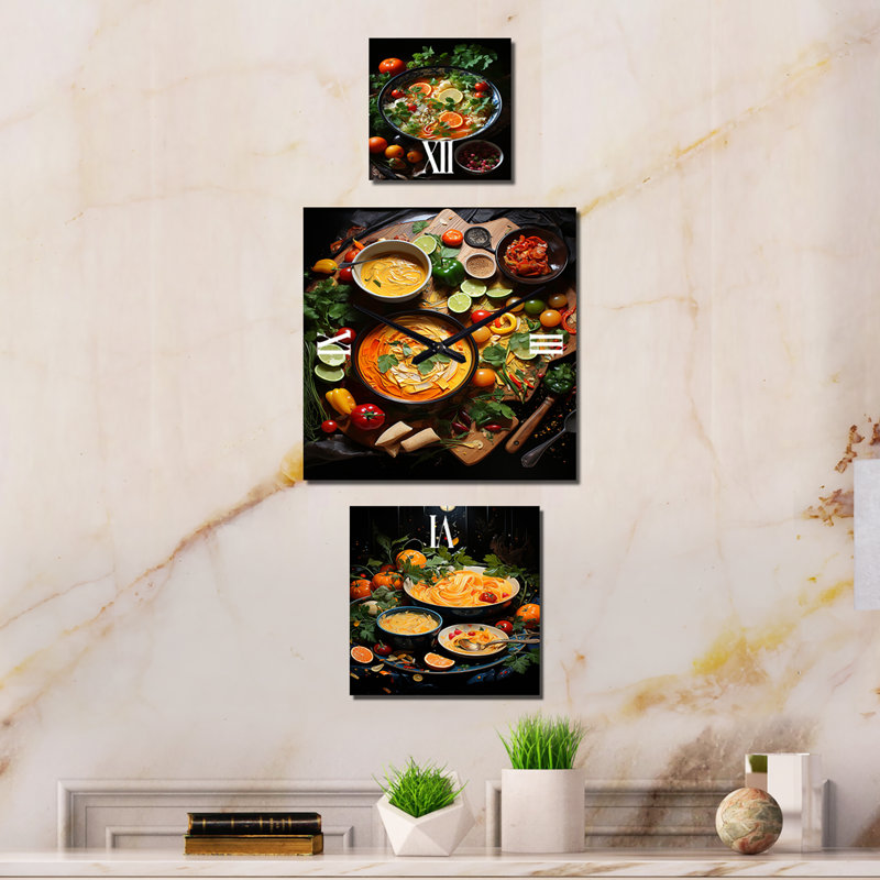 Jekia Metal Wall Clock