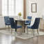 Chaises de salle à manger en chenille-568171711-568171708