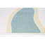 Tapis abstrait blanc/bleu Fritch-29383685