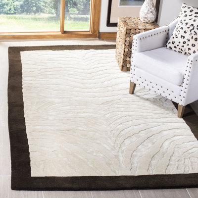 Christoper Hand Tufted Wool Animal Print Rug