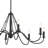 8 - Light Steel Dimmable Chandelier-70048104-70048105