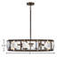 Lustre tambour Fredrick Ramond Jolie