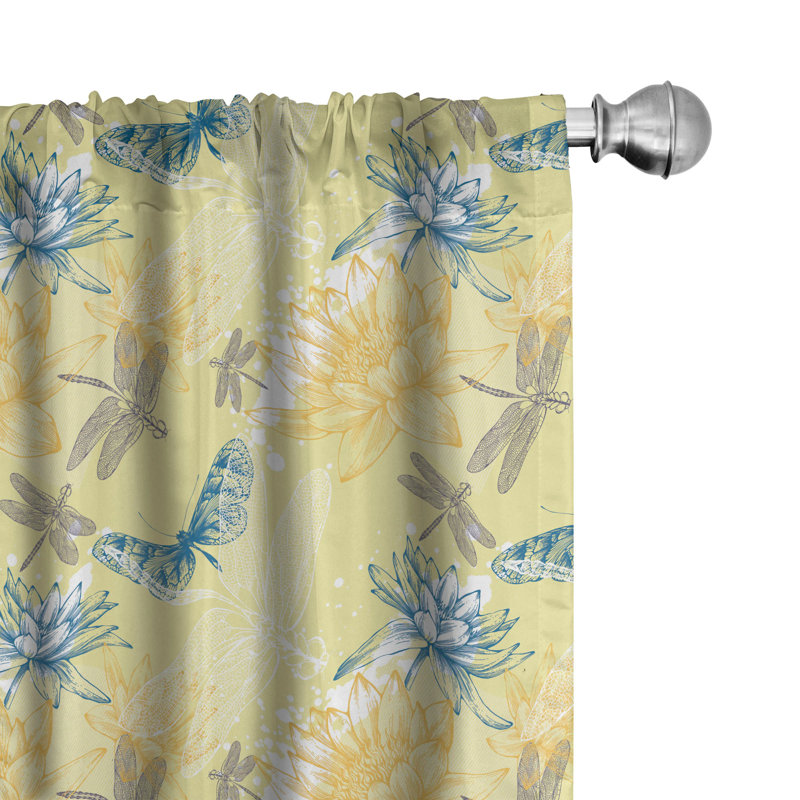Room Darkening Curtain Pair, 28" x 63"