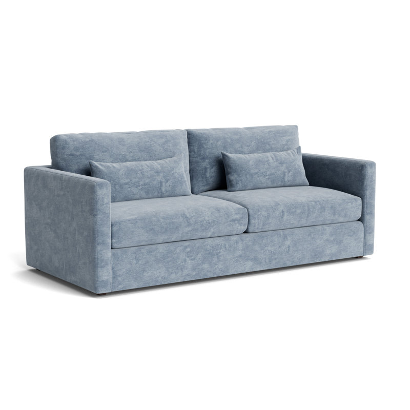 Haywood 90 Sofa, Vintage Chenille - Smoky Blue