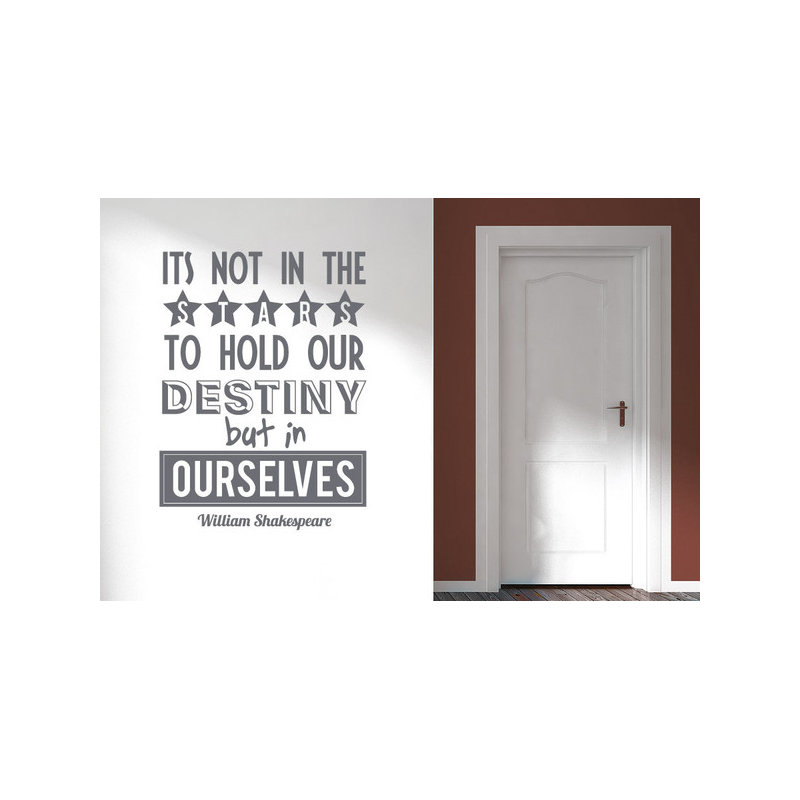 Wall Decal, Grey, Large