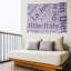 Tapisserie de polyester districts, art word-48283820-48366300-48366305