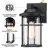 Schock  Seeded Glass Outdoor Wall Light With Dusk to Dawn-518601388