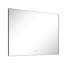 Miroir de salle de bain mural 60 po x 36 po à DEL, avec dossier, brouillard, mémoire, grand, réglable, incassable, à intensité variable, miroir horizontal / vertical