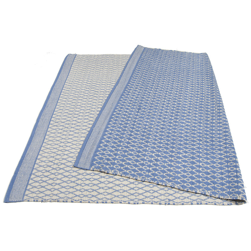 Waite Geometric Flatweave Indoor / Outdoor Area Rug, Rectangle 60 x 120cm