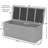 112 Gallon Outdoor Wooden Deck Box for Patio Cushion and Garden Tools Storage-116244687