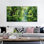  Impression sur toile printemps, art mural nature, peinture de paysage, impression d'arbres pour le salon, décoration murale photos printanières, affiche murale forêt prête à être accrochée, 24 po x 48 po