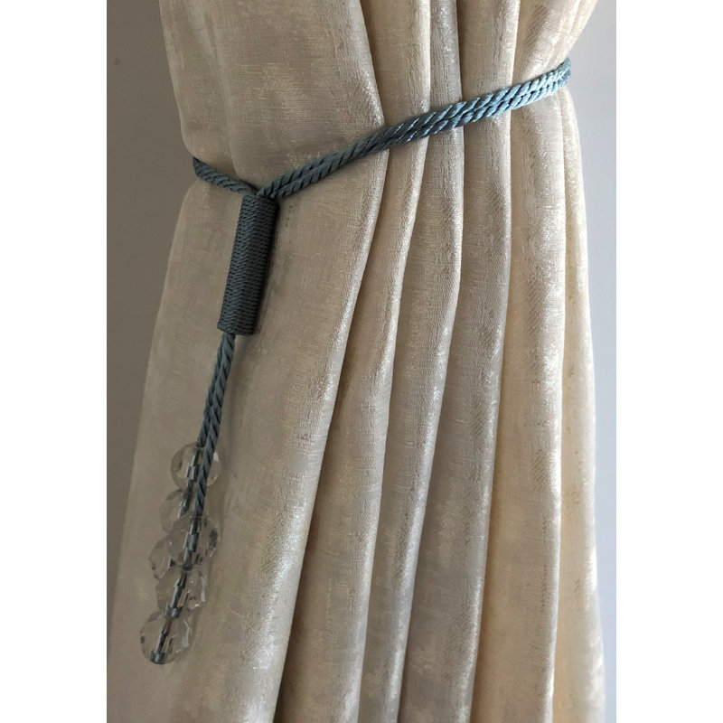 Laszlo 2cm Curtain Holdback/Tieback, Blue