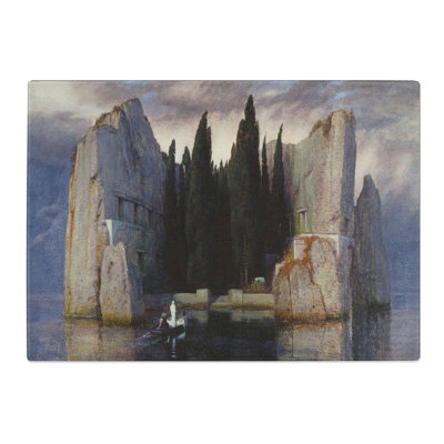 The Isle of the Dead Vol.2 by Arnold Bocklin Chopping Board