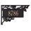 Pinecone 1-Line Hanging Sign