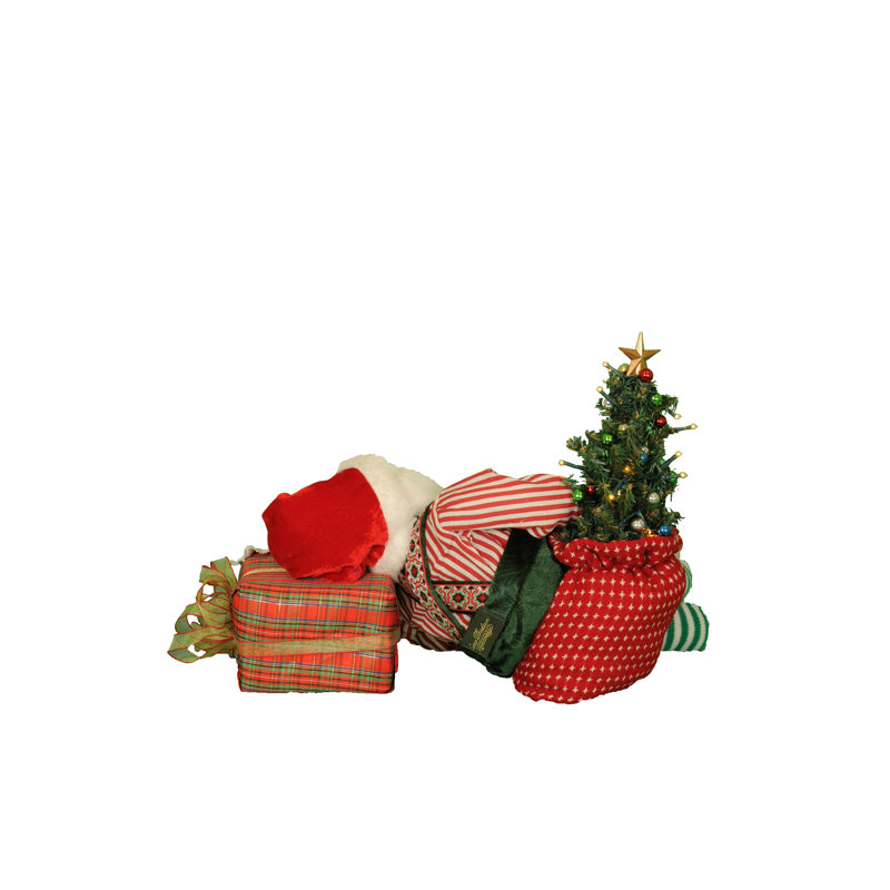 Père Noël éclairé 