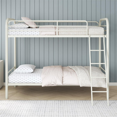 Daury Twin Over Twin Standard Bunk Bed by Harriet Bee