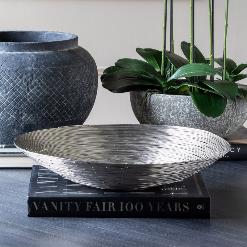 Urban Living Handmade Iron Decorative Bowl