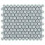 Eden 2.0 Rimmed 1" Hexagon Polished Porcelain Mosaic Tile-1625102276