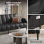 Canapé convertible en similicuir 77,56 po Fabry-1486150411