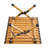 23.6'' Rectangular Folding Table