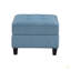 Repose-pieds de rangement pour meubles de salon en bois massif touffeté confort moderne 1pc