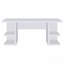 Bureau d'écriture blanc, 4 tablettes