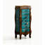 American-Style Rubberwood Jewellery Storage Chest