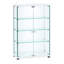 32.17 " W Glass Curio Cabinet