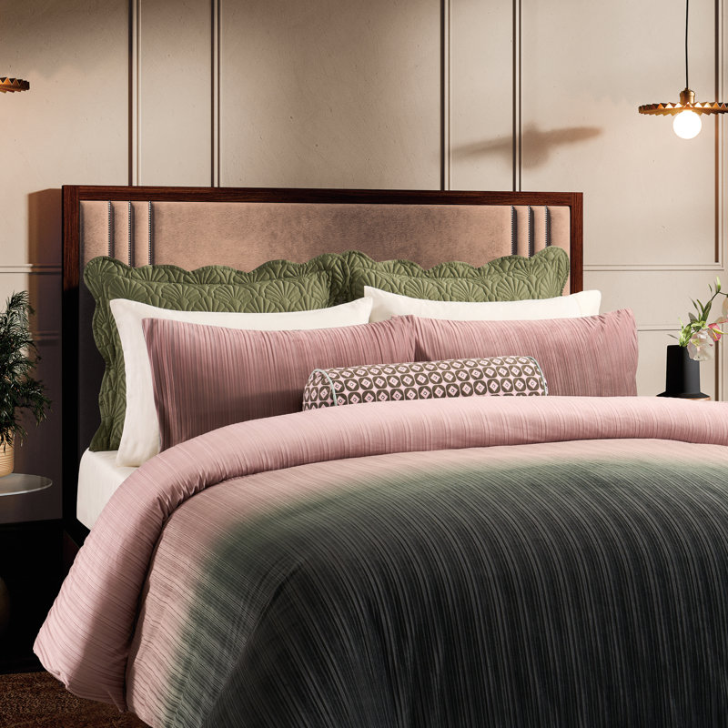 Ombre Velvet Comforter Set, Queen Comforter