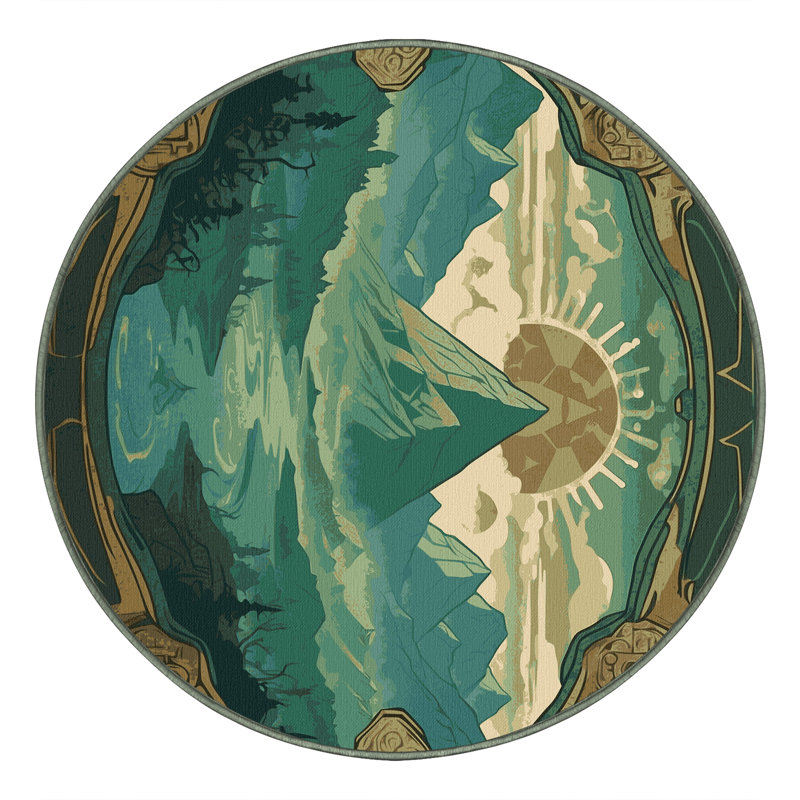 Hero's Anthem Rug, Round 3'
