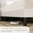 Modern Upholstered Platform Bed Frame With Adjustable Headboard, Textured Bouclé Fabric-1692321513-1692321515