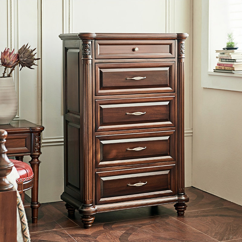 Armoire d'appoint en noyer massif