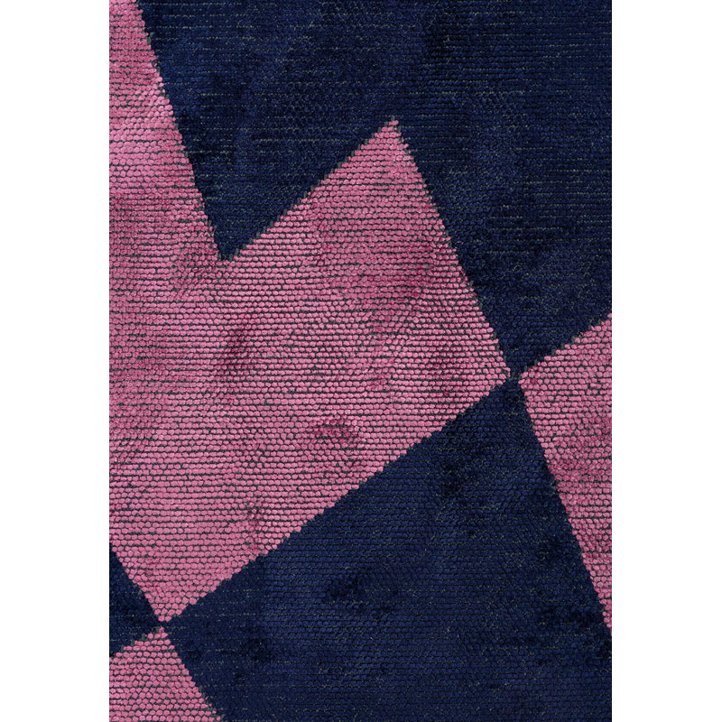 Tapis abstrait moderne et asymétrique, Rectangle 7 pi 10 po x 9 pi 10 po