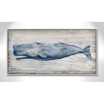 Baleine bleue Brannen - reproduction de cadre photo