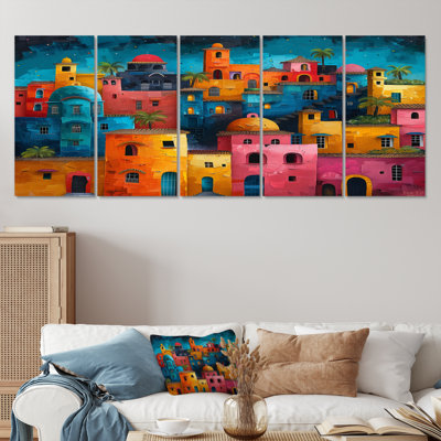 «Leclerc - City Buildings», ensemble d'art mural
