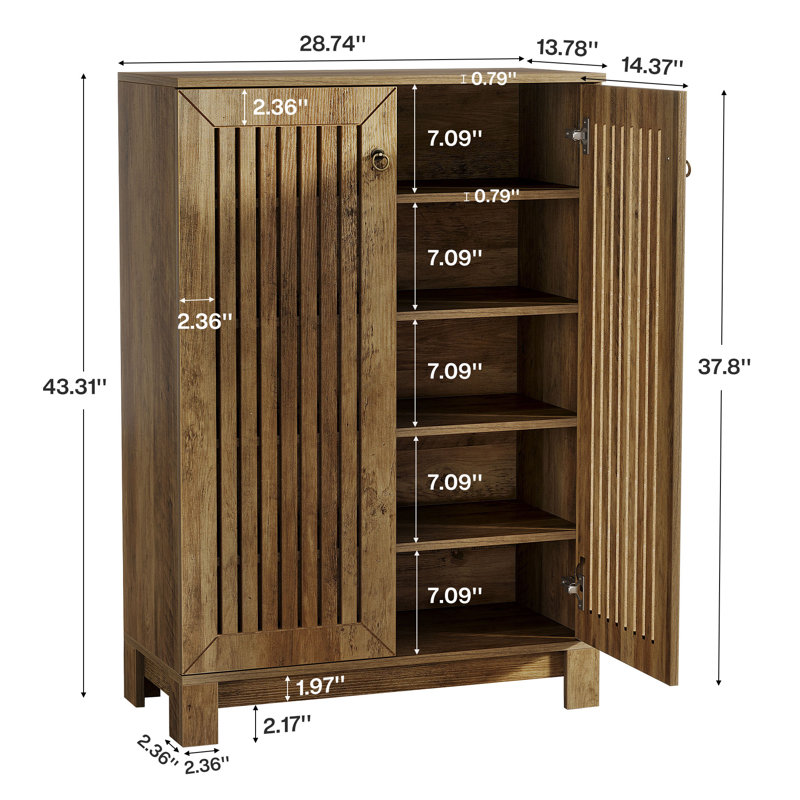 5-Tier Shoe Storage Cabinet